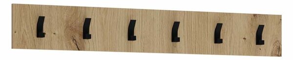 Vešiakový panel Walker 100 cm, dub artisan