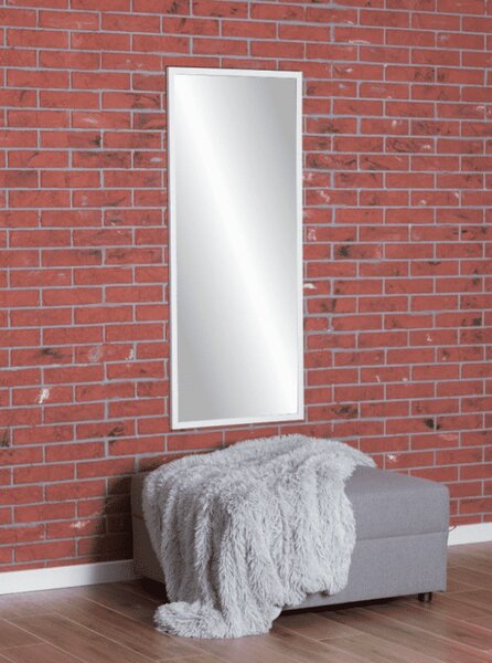 Zrkadlo VERA | biela 120 x 60 cm