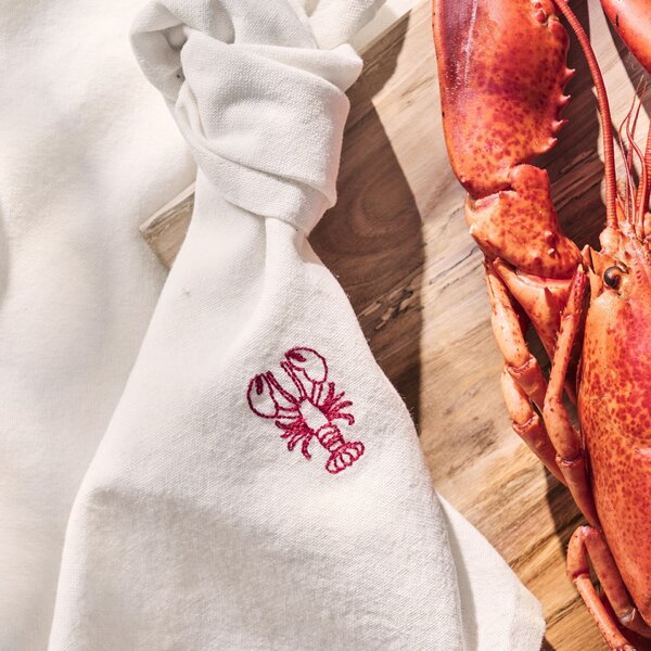 Látkový obrúsok s výšivkou Atlantis Lobster