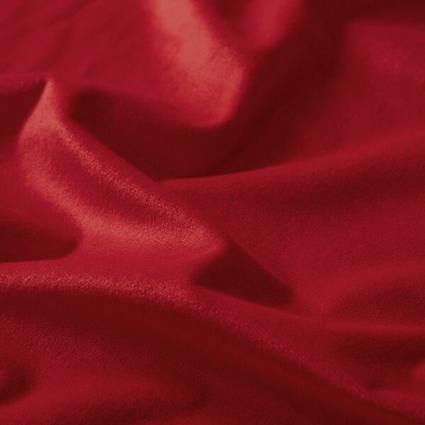 Biante Zamatový záves Velvet Prémium SVP-038 Sýto červený - šírka 135 cm 135x200 cm