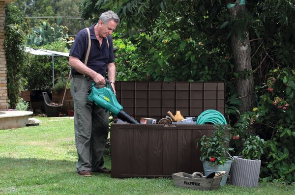 Úložný box WOODSHER | hnedá 270L