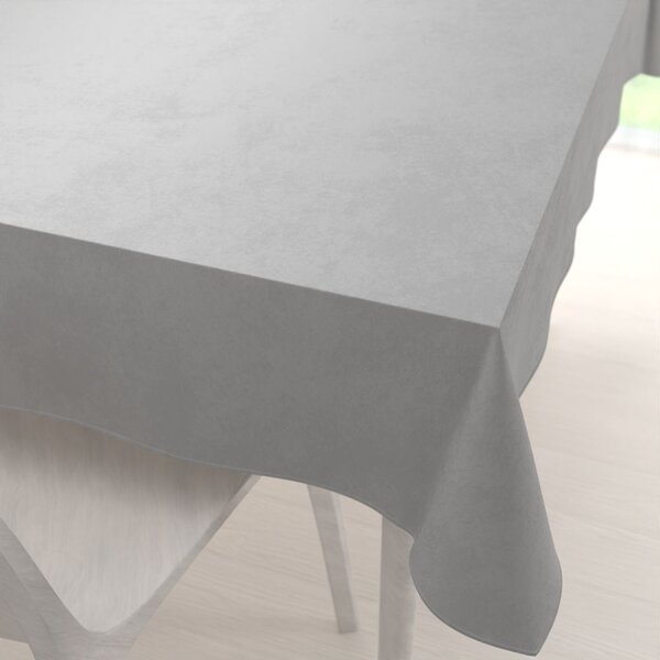 Biante Zamatový obdĺžnikový obrus Velvet Premium SVP-039 Sivý 120x160 cm