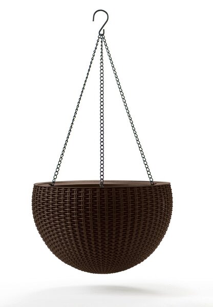 Kvetináč Hanging GLOBE | hnedá