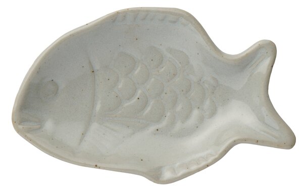 Kameninový tanierik Fish modrá