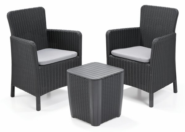 Záhradné kreslo TRONTO DINING | grafit