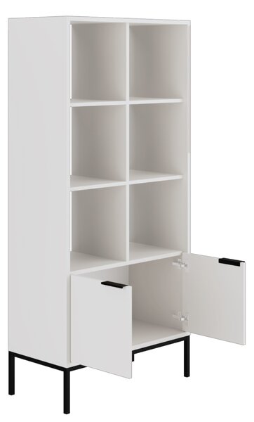 Regál AUSTIN | biela