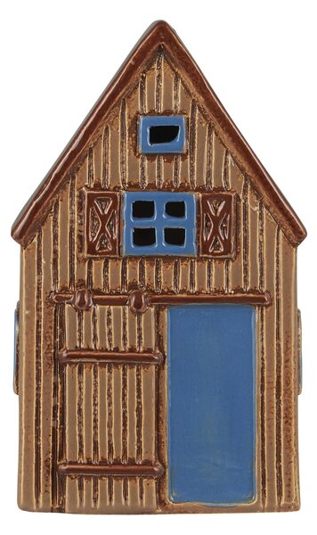 Kameninový svietnik Visby blue barn door