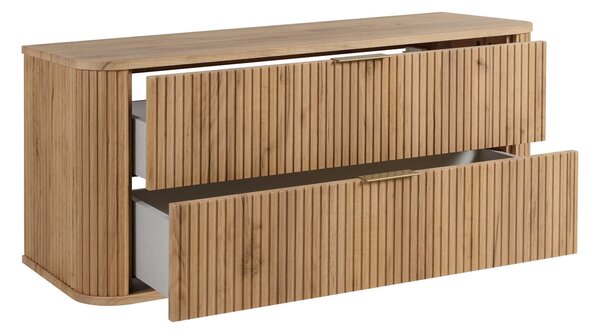 Skrinka pod umývadlo ELEGANCE Craft zlatý | 120 cm