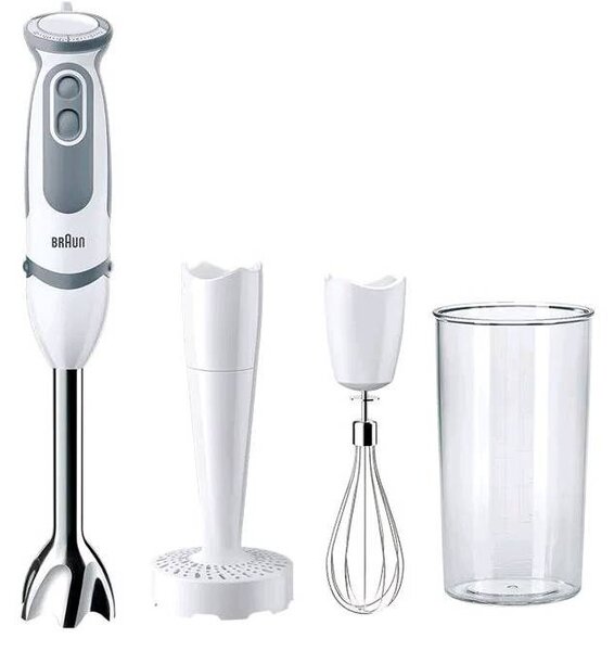 Ponorný mixér Braun MultiQuick 5 MQ5207WH / 1000 W / 21 rýchlostí / biely