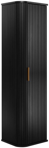 Vysoká skrinka do kúpeľne ELEGANCE 139 Black