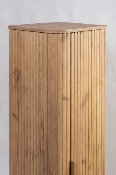 Vysoká skrinka do kúpeľne ELEGANCE 139 Craft zlatý