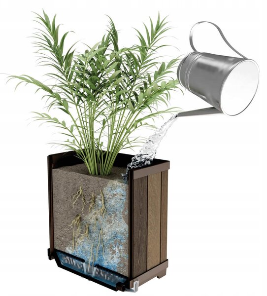 Záhradný kvetináč DECO RIGHT PLANTER | jaseň
