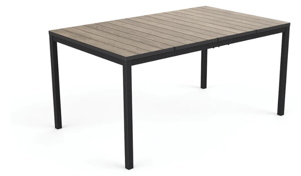 Záhradný stôl DEPORTO | 160cm ashwood / grafit