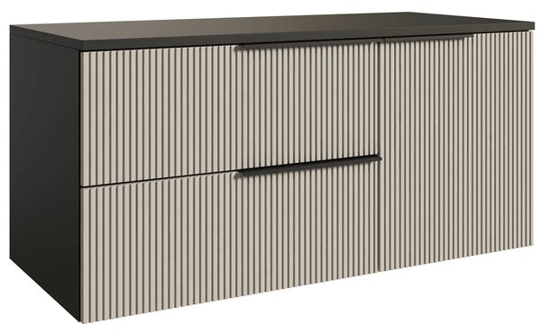 Skrinka pod umývadlo s doskou KLER Cashmere | 100 cm