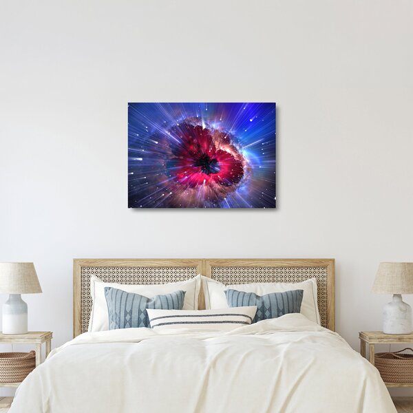 Sklenený obraz - Energia vesmíru (70x50 cm)
