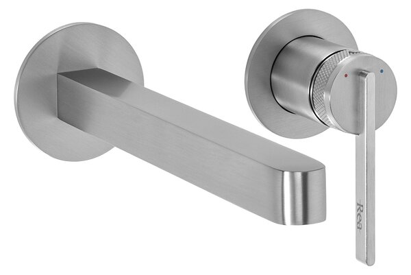 Podomietková vaňová batéria REA Grace Brush Nickel