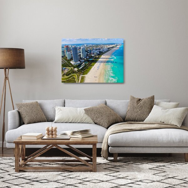 Sklenený obraz - Miami, Florida (70x50 cm)