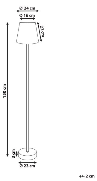 Stojaca lampa hnedá tienidlo z papierovej šnúry kovový železný podstavec matný povrch moderný boho štýl obývacia izba spálňa