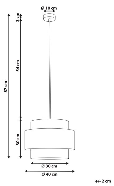 Závesná lampa prírodná papierová šnúra matná čierna základňa boho štýl obývacia izba jedáleň