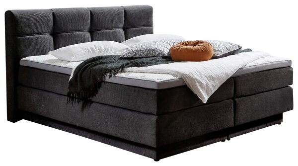 BOXSPRINGOVÁ POSTEĽ, 180/200 cm, antracitová Carryhome - Online Only spálne, Online Only