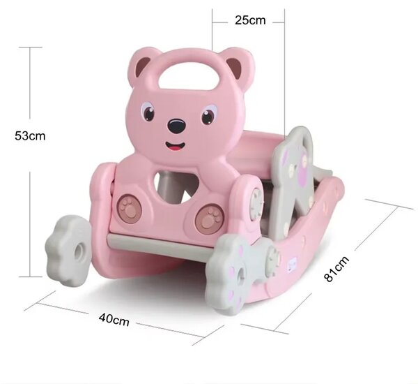 Rockyslide™ 5v1 Hojdačka A šmykľavka Pre Batoľatá, Zelená