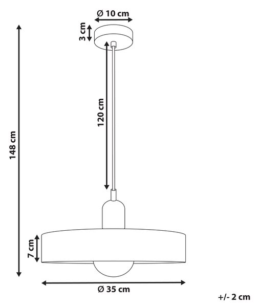 Závesná lampa ružová sklenené tienidlo okrúhly tvar moderný retro štýl obývacia izba kuchyňa jedáleň