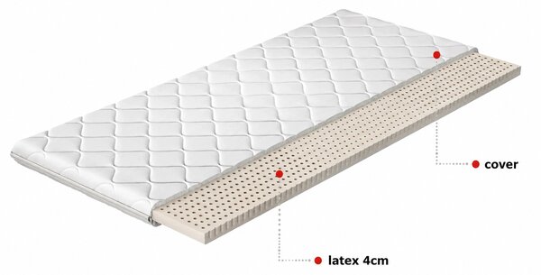 Latexový topper 80x200 FAELAN