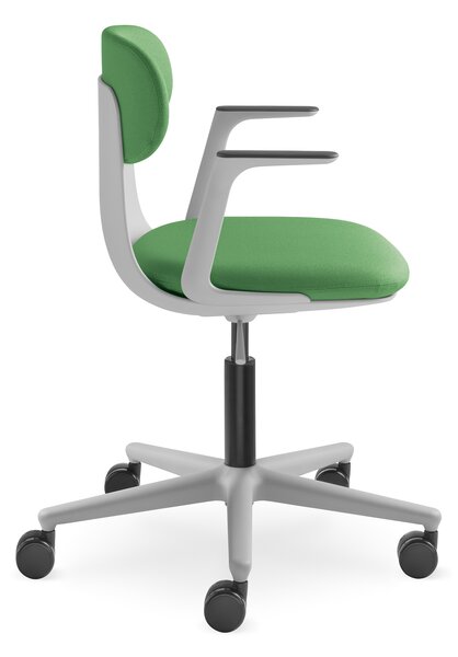 LD SEATING - Stolička ZOE 220-BR s podrúčkami