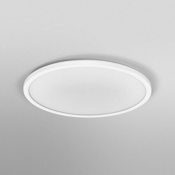 OSRAM stropné LED svetlo ORBIS ULTRA SLIM, biele, Ø 40 cm, stmievateľné, Biela / opálová, Obývacia izba / jedáleň, Plast, Moderný