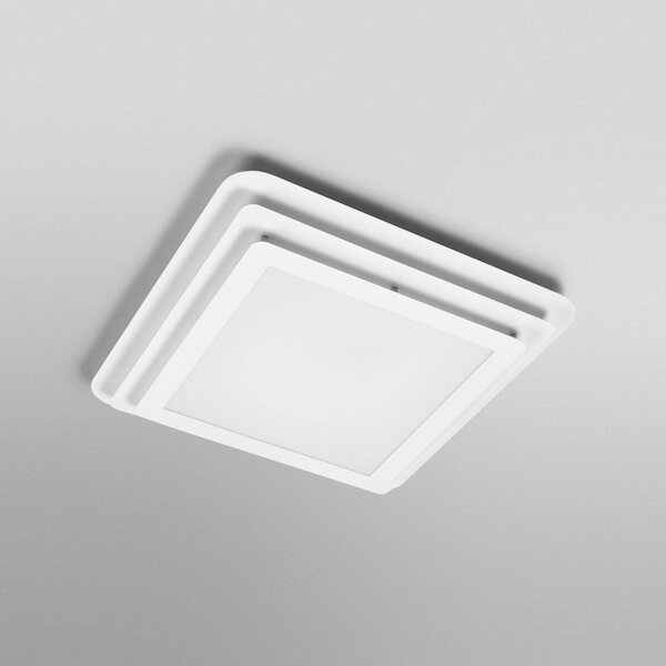 OSRAM stropné LED svetlo ORBIS SPIRAL LAYER, biele, 45 x cm, Biela / opálová, Obývacia izba / jedáleň, kov, Moderný
