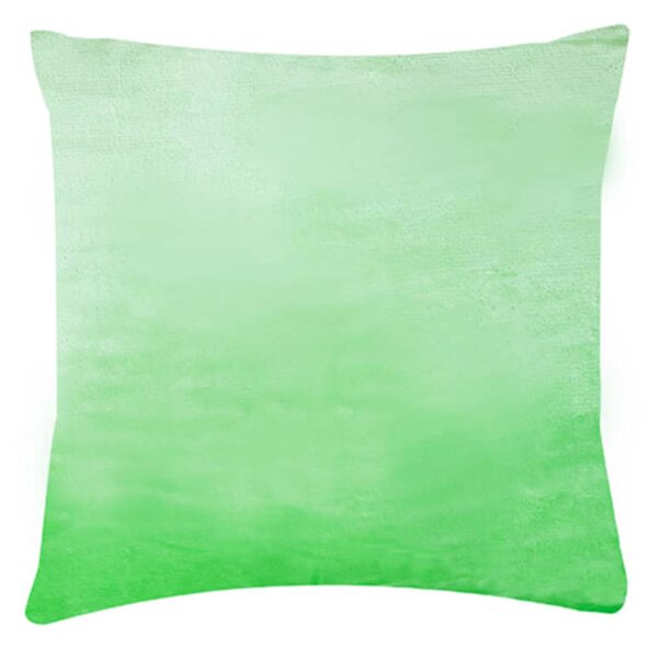 XPOSE® Mikroplyšová obliečka na vankúš - letná zelená 50x50 cm