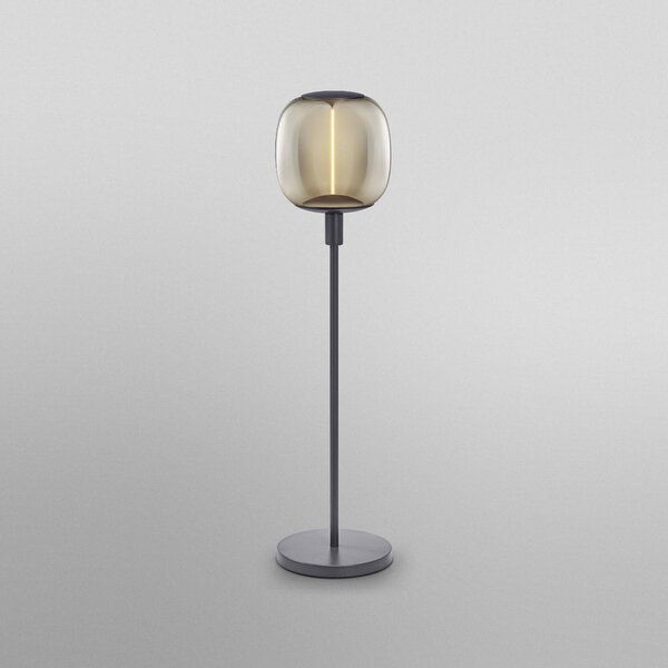 Stojacia lampa OSRAM DECOR STICK, tmavošedá, výška 78 cm, 1 x E27, Hliník / sivá / zinok, Obývacia izba / jedáleň, kov, Moderný