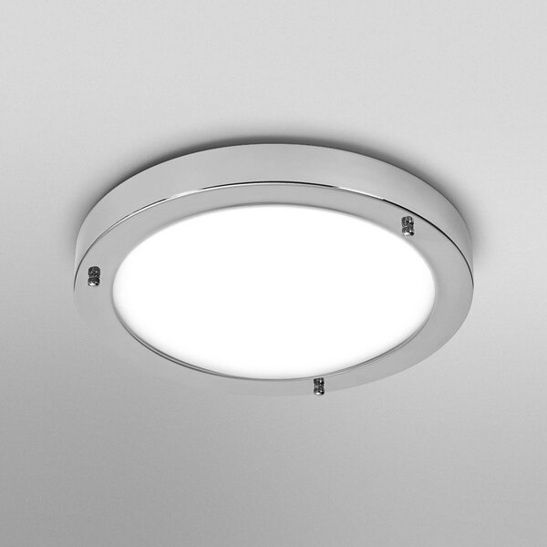 Stropné svietidlo OSRAM BATHROOM, chróm, Ø 31 cm, kov/sklo IP44, Chrómová / strieborná, Kúpeľňa, kov, Moderný, Závesné svietidlo