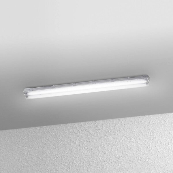 OSRAM žiarovka do vlhkých priestorov SUBMARINE 126 cm 2 x 15 W G13-LED IP65, Hliník / sivá / zinok, Plast