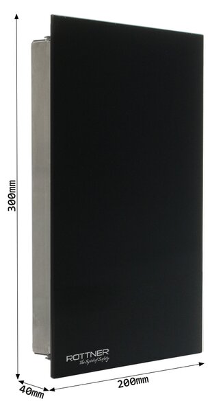MPkovania RR - SKRINKA NA KĽÚČE - KEY GLASS GB-8 - T06356