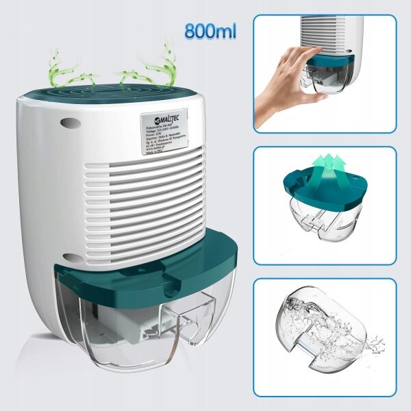 Odvlhčovač sušič vzduchu DH-800 22W biely