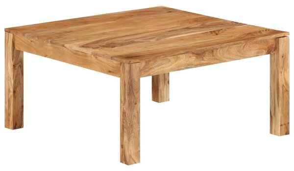 Konferenčný stolík 80x80x40 cm masívne akáciové drevo