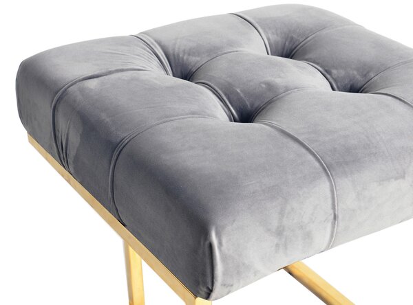 TABURETKA, kov, plast, 48/48/48 cm - Kreslá, Online Only