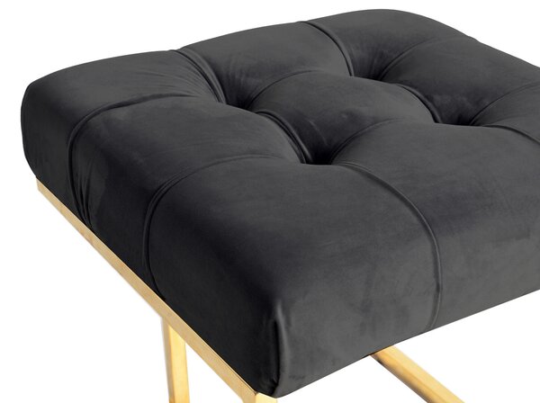 TABURETKA, kov, plast, 48/48/48 cm - Kreslá, Online Only