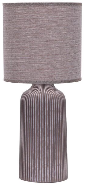 ONLI ONLI - Stolná lampa SHELLY 1xE27/22W/230V hnedá 45 cm OL0213 + záruka 3 roky zadarmo
