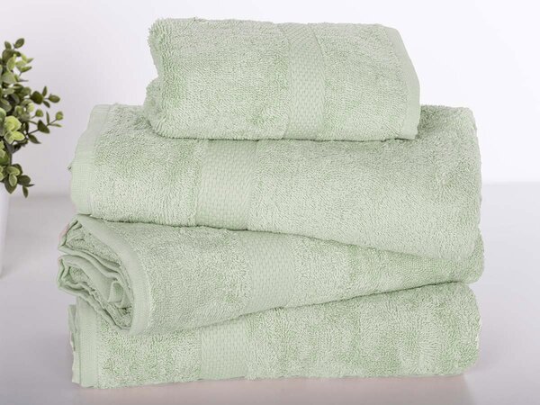 XPOSE® Froté uterák VERONA - svetlo zelený 50x90 cm