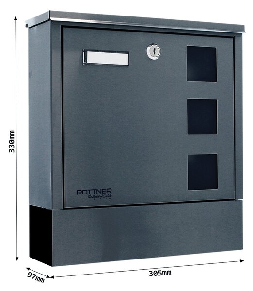 ROTTNER RR - POŠTOVÁ SCHRÁNKA - LAGO - T06509