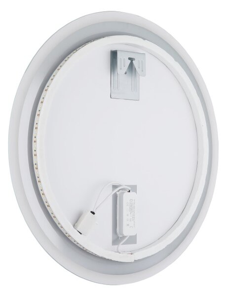 GLOBO 84033 RIVAS zrkadlo s LED osvetlením D550mm LED 10W 803/600lm 4000K chrómová