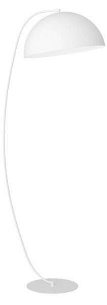 EMIBIG LIGHTING Stojacia lampa Arcos, biela, výška 150 cm, kov, Biela / opálová, Obývacia izba / jedáleň, kov, Moderný, Stojaca lampa