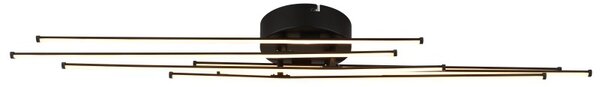 GLOBO 67380-40 LAWSON stropné svietidlo D800mm LED 40W 4345/2870lm 3000K čierna