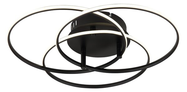 GLOBO 67355-40 KOMBOS stropné svietidlo D456mm LED 40W 4680/2920lm 4000K čierna