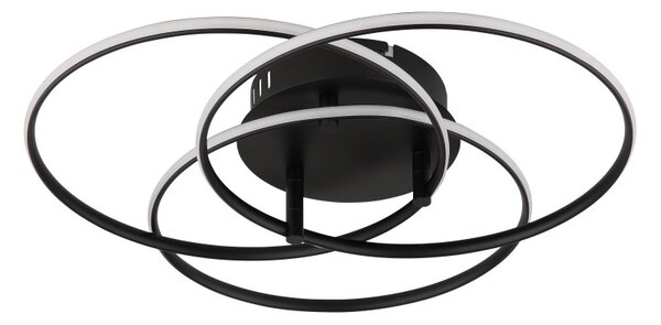 GLOBO 67355-40 KOMBOS stropné svietidlo D456mm LED 40W 4680/2920lm 4000K čierna
