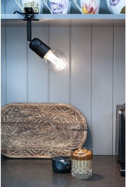 Bodové svetlá Halo Design, Čierna, Kov