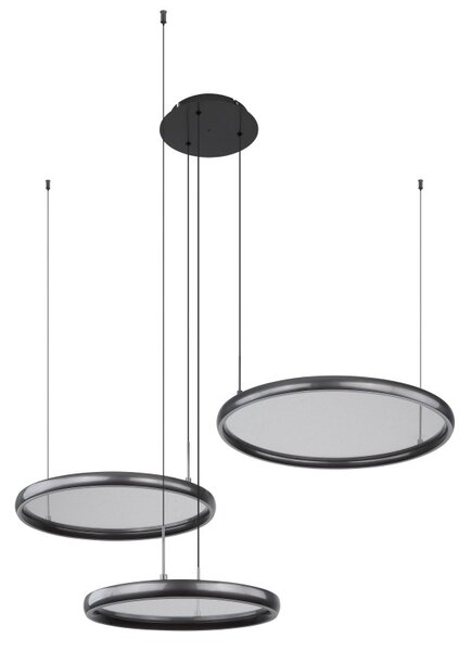 GLOBO 67186-60 BRIGGS závesné svietidlo LED 55W 7500/1200lm 2700-6000K čierna, diaľkový ovládač