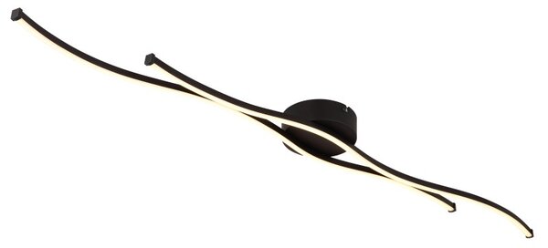 GLOBO 67336-30 BOYD stropné svietidlo LED 30W 3550/1300lm 3000K čierna